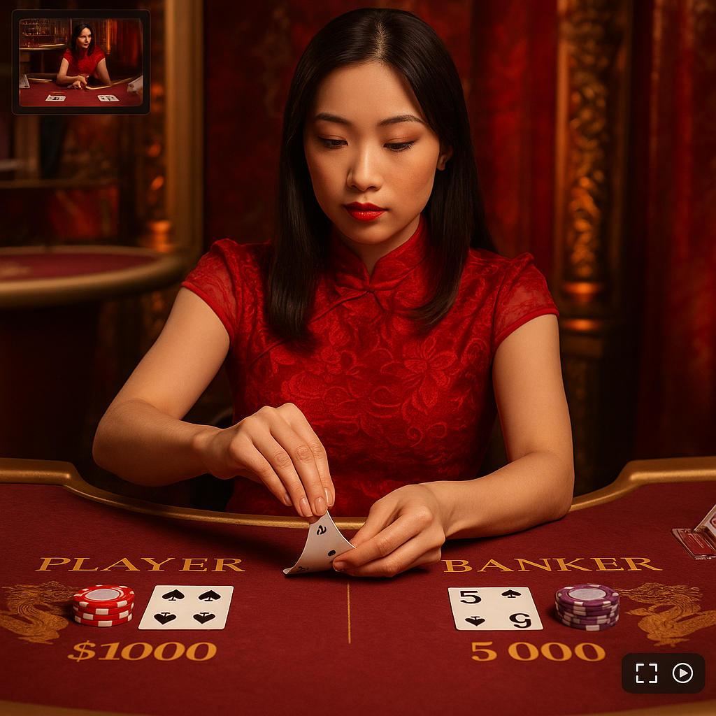 VulkanVegas - Live Baccarat with Real Dealers