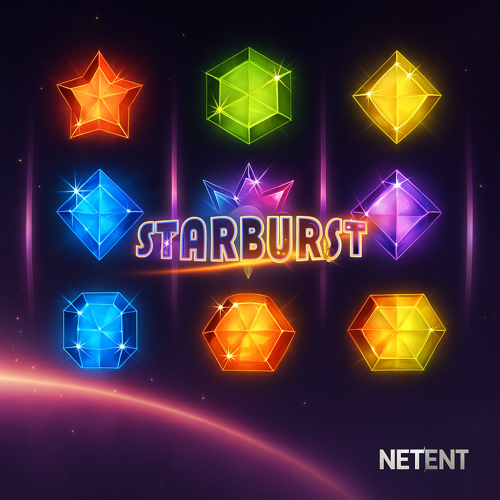 VulkanVegas - Starburst Slot Game by NetEnt